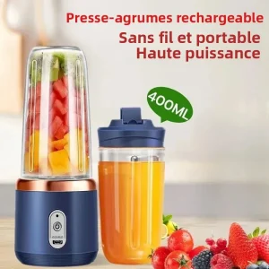 6 Color Portable USB Blender Electric Travel Juicer