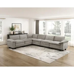 6-Piece Modular Sectional Sofa